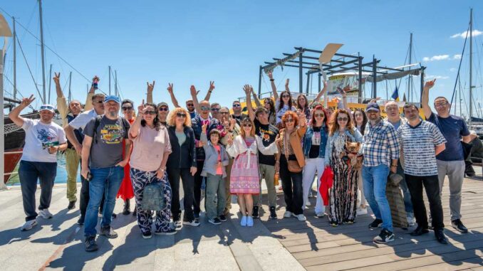 Echipa TRAVEL PRO & friends, pe Litoral. FOTO: Asociația TRAVEL PRO