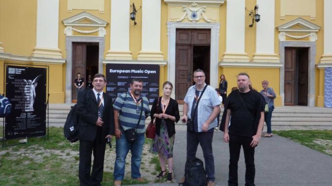 Echipa TRAVEL PRO, la European Music Open, Oradea. FOTO: Asociația TRAVEL PRO