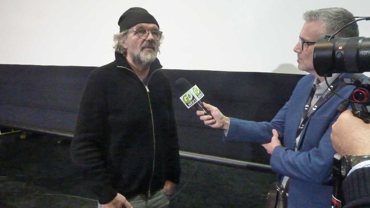 Echipa TRAVEL PRO în interviu cu Emir Kusturica, Küstendorf festival, Mokra Gora, Serbia. FOTO: Asociația TRAVEL PRO