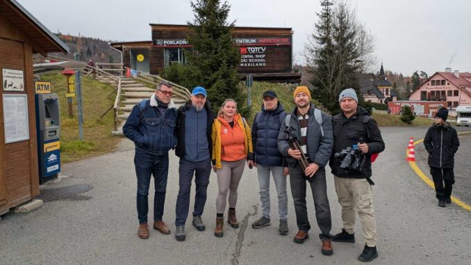 Reprezentant TRAVEL PRO în grupul jurnaliștilor invitați în Vysoké Tatry, Slovacia. FOTO: Asociația TRAVEL PRO